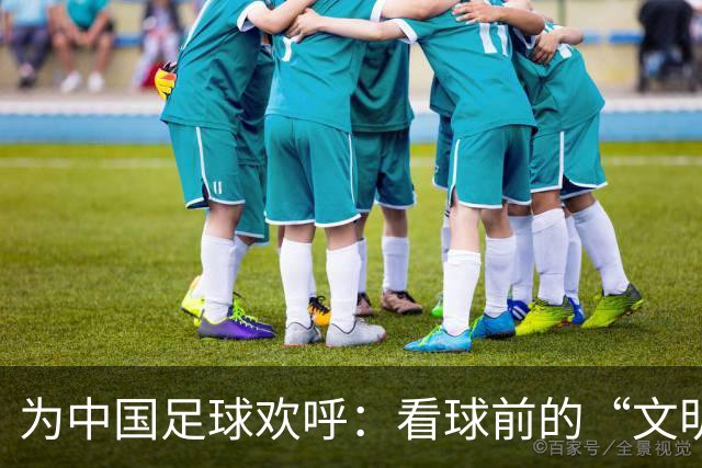 为中国足球欢呼：看球前的“文明宝典